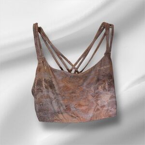 Athleta Purple Strappy Top